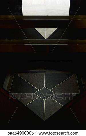 Geometic pattern on tiled floor View Large Photo Image Stock Image - Geometic pattern on tiled floor. Fotosearch