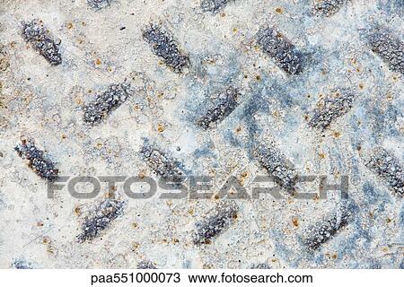 Non-slip galvanized sheet metal View Large Photo Image Stock Image - Non-slip galvanized sheet metal. Fotosearch