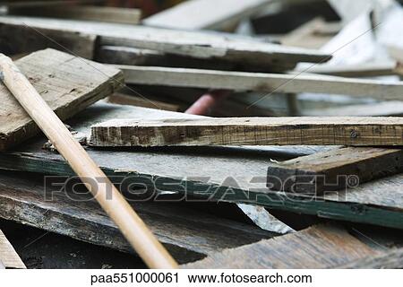 "Pile of waste wood, planks" View Large Photo Image Stock Image - "Pile of waste wood, planks". Fotosearch