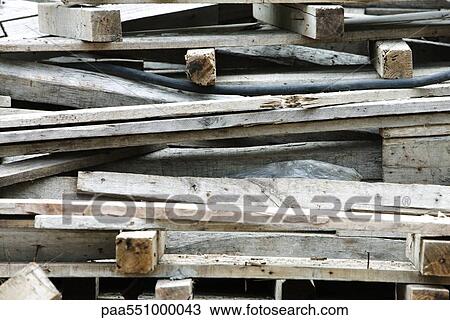 "Pile of wooden posts, boards" View Large Photo Image Stock Image - "Pile of wooden posts, boards". Fotosearch