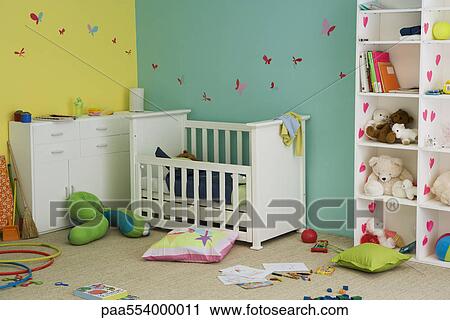 Stock Image - Baby nursery. Fotosearch
