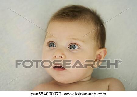 Stock Photo - Curious baby. Fotosearch
