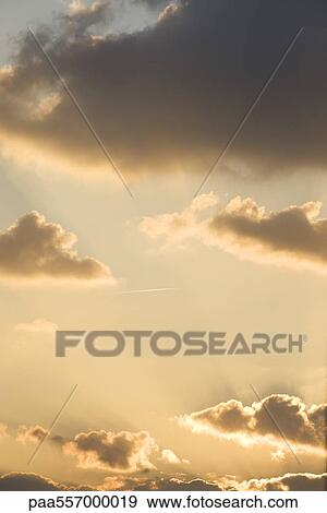 Sunlit cloudscape View Large Photo Image Stock Photo - Sunlit cloudscape. Fotosearch