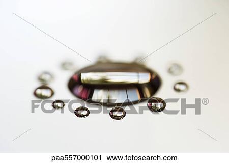 Window reflected in water droplets View Large Photo Image Stock Image - Window reflected in water droplets. Fotosearch