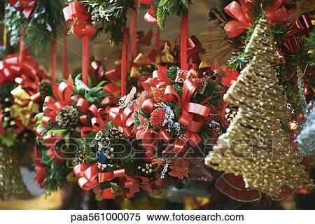 Stock Photography - Christmas ornaments. Fotosearch