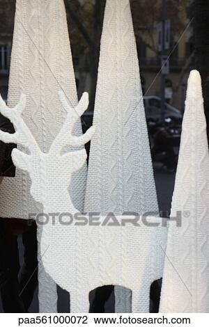Shop window with Christmas display of reindeer and trees View Large Photo Image Stock Image - Shop window with Christmas display of reindeer and trees. Fotosearch