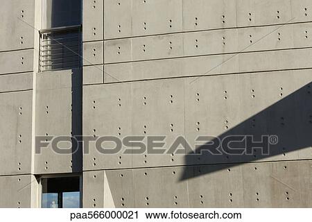 Facade of contemporary building View Large Photo Image Stock Image - Facade of contemporary building. Fotosearch
