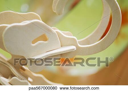 Wooden model of elephant skeleton, close-up View Large Photo Image Stock Image - Wooden model of elephant skeleton, close-up. Fotosearch