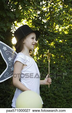 Stock Photo - Girl in costume. Fotosearch