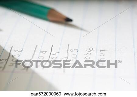 Mathematics homework View Large Photo Image Stock Photo - Mathematics homework. Fotosearch