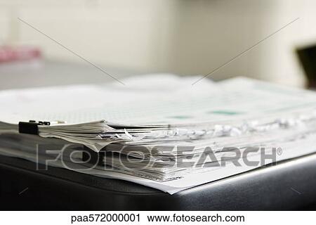 Stack of documents View Large Photo Image Stock Image - Stack of documents. Fotosearch