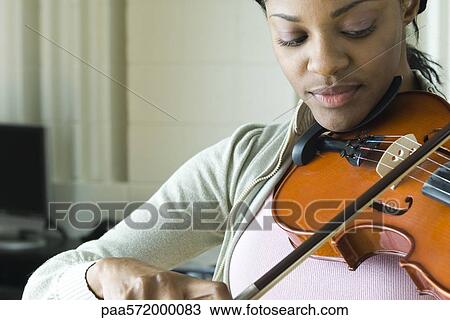 Violinist practicing View Large Photo Image Stock Image - Violinist practicing. Fotosearch