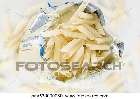 Gluten-free penne pasta made from rice View Large Photo Image Stock Image - Gluten-free penne pasta made from rice. Fotosearch