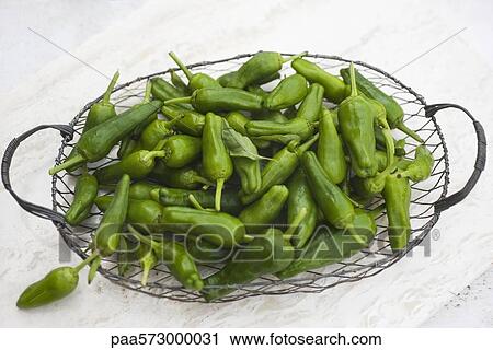 Green chili peppers View Large Photo Image Stock Image - Green chili peppers. Fotosearch