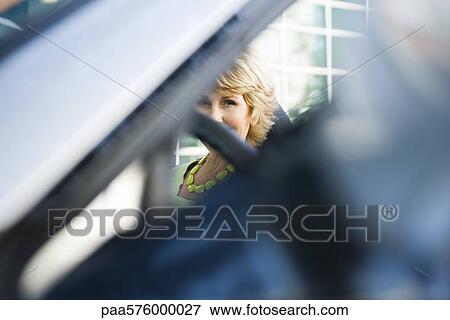 Woman, obscured view View Large Photo Image Stock Photo - Woman, obscured view. Fotosearch