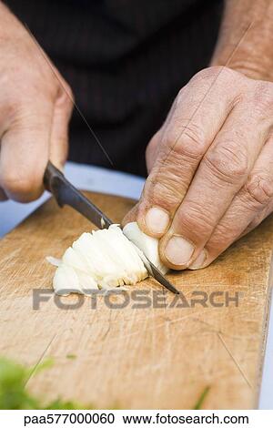 Cutting fresh shallot View Large Photo Image Stock Image - Cutting fresh shallot. Fotosearch