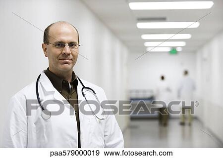 Doctor, portrait View Large Photo Image Stock Photo - Doctor, portrait. Fotosearch