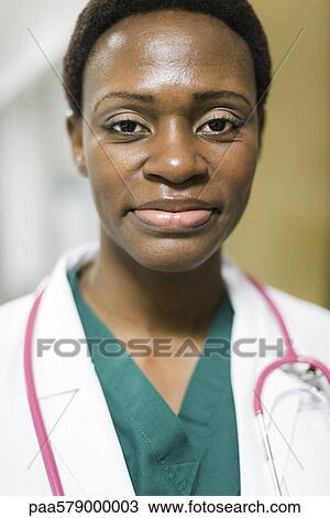 Female doctor, portrait View Large Photo Image Stock Image - Female doctor, portrait. Fotosearch