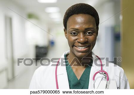 Female doctor, portrait View Large Photo Image Stock Photography - Female doctor, portrait. Fotosearch