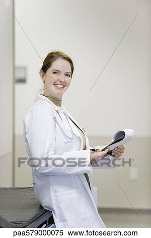 Female doctor, portrait View Large Photo Image Stock Photography - Female doctor, portrait. Fotosearch