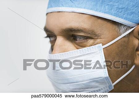 Surgeon, close-up View Large Photo Image Stock Photography - Surgeon, close-up. Fotosearch