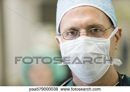 Surgeon, portrait View Large Photo Image Stock Photo - Surgeon, portrait. Fotosearch