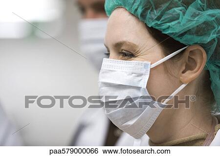 Surgical nurse, close-up View Large Photo Image Stock Photograph - Surgical nurse, close-up. Fotosearch