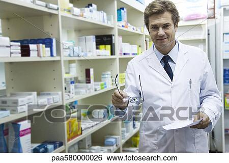 Pharmacist, portrait View Large Photo Image Stock Photograph - Pharmacist, portrait. Fotosearch