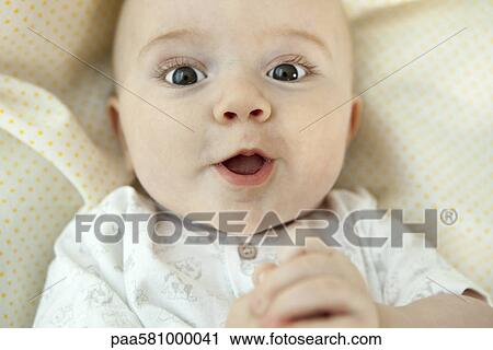 Baby, portrait View Large Photo Image Stock Image - Baby, portrait. Fotosearch