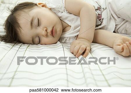 Baby sleeping View Large Photo Image Stock Image - Baby sleeping. Fotosearch
