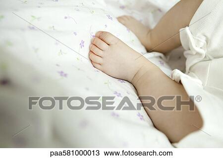 Infant's foot View Large Photo Image Stock Image - Infant's foot. Fotosearch