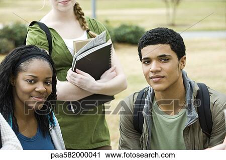 High school friends, portrait View Large Photo Image Stock Image - High school friends, portrait. Fotosearch
