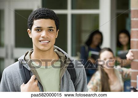 High school student, portrait View Large Photo Image Stock Photography - High school student, portrait. Fotosearch