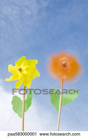 Pinwheels shaped like flowers View Large Photo Image Stock Image - Pinwheels shaped like flowers. Fotosearch