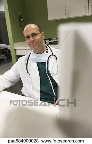 Doctor, portrait View Large Photo Image Stock Photo - Doctor, portrait. Fotosearch
