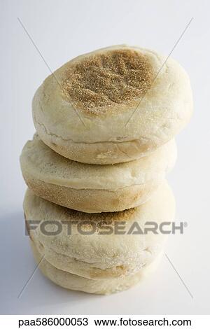 Stock Image - English muffins. Fotosearch