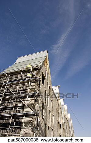 Stock Photograph - Building under construction. Fotosearch