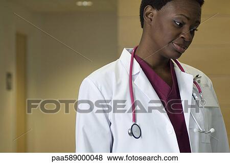 Female doctor, portrait View Large Photo Image Stock Photo - Female doctor, portrait. Fotosearch