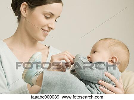 Stock Photo - baby, toddler, infant, boy, boys, male, males. Fotosearch