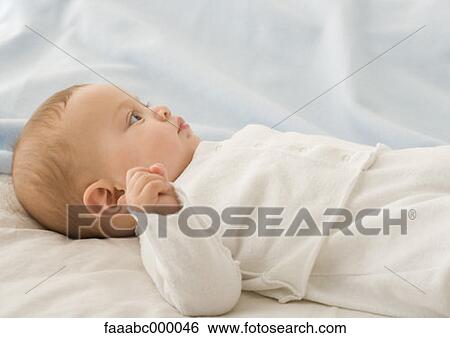 baby, toddler, infant, lying down, lying on back, only one baby, childhood View Large Photo Image Stock Photograph - baby, toddler, infant, lying down, lying on back, only one baby, childhood. Fotosearch