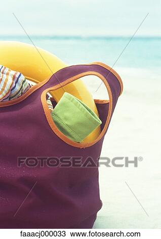 bag, bags, beach, inflatable ring, beach bag, beach bags, summer View Large Photo Image Stock Image - bag, bags, beach, inflatable ring, beach bag, beach bags, summer. Fotosearch