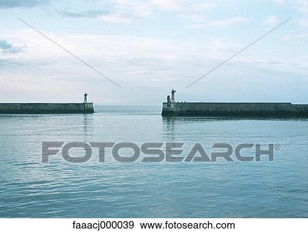 landscape, landscapes, sea, pier, piers, opening, openings View Large Photo Image Stock Photo - landscape, landscapes, sea, pier, piers, opening, openings. Fotosearch