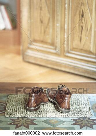 shoe, shoes, entrance, entrances, foyer, foyers, door View Large Photo Image Stock Image - shoe, shoes, entrance, entrances, foyer, foyers, door. Fotosearch