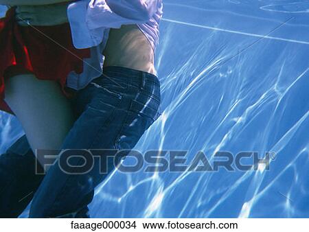 underwater, woman, females, male, males, couple View Large Photo Image Picture - underwater, woman, females, male, males, couple. Fotosearch