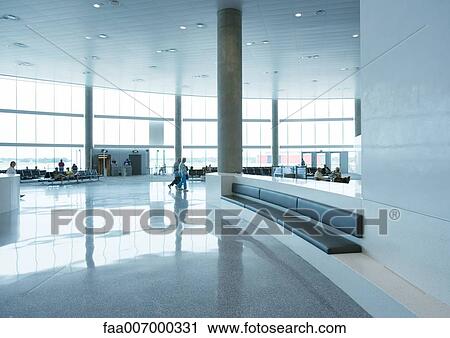 Airport concourse View Large Photo Image Stock Image - Airport concourse. Fotosearch