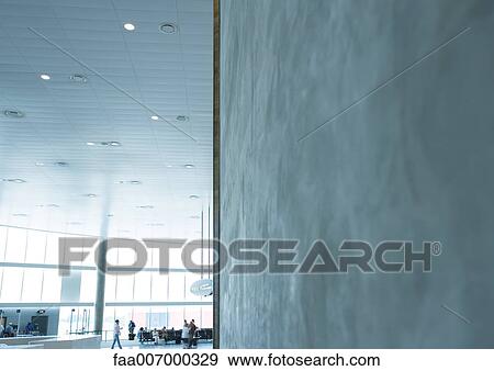 Airport interior View Large Photo Image Stock Photo - Airport interior. Fotosearch