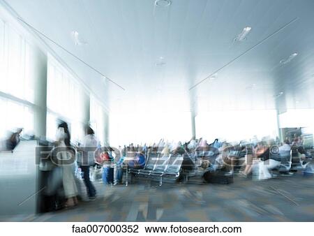 Airport lounge, blurred View Large Photo Image Stock Image - Airport lounge, blurred. Fotosearch