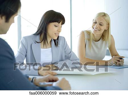 Business meeting View Large Photo Image Stock Photo - Business meeting. Fotosearch