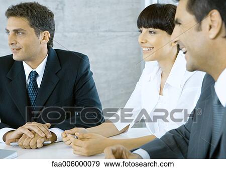 Business meeting View Large Photo Image Stock Photo - Business meeting. Fotosearch