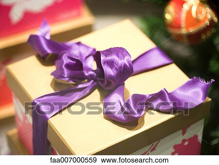 Christmas package View Large Photo Image Stock Photo - Christmas package. Fotosearch